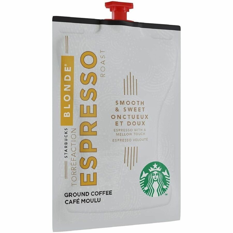 Starbucks Freshpack Espresso Coffee - Compatible with Flavia Barista - Blonde - 72 / Carton