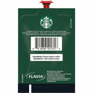 Starbucks Freshpack Espresso Coffee - Compatible with Flavia Barista - Blonde - 72 / Carton