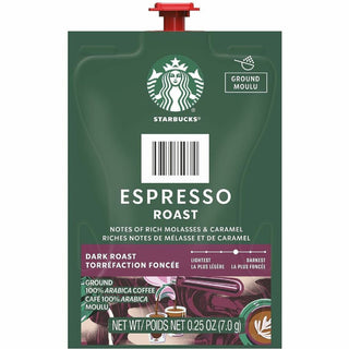 Starbucks Freshpack Blonde Espresso Roast Coffee - Compatible with Flavia Barista - 72 / Carton