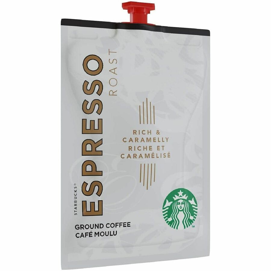 Starbucks Freshpack Blonde Espresso Roast Coffee - Compatible with Flavia Barista - 72 / Carton