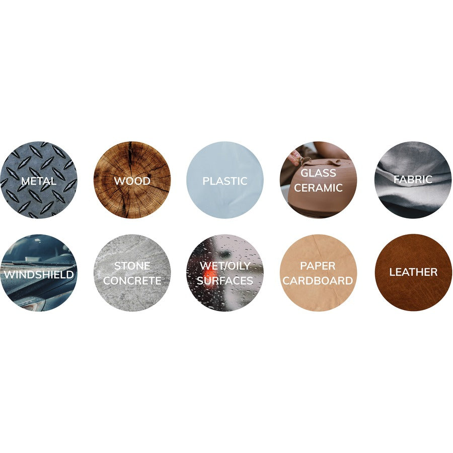 uni Posca PC-3M Paint Markers - Fine Marker Point - Blue Water Based, Pigment-based Ink - 6 / Pack