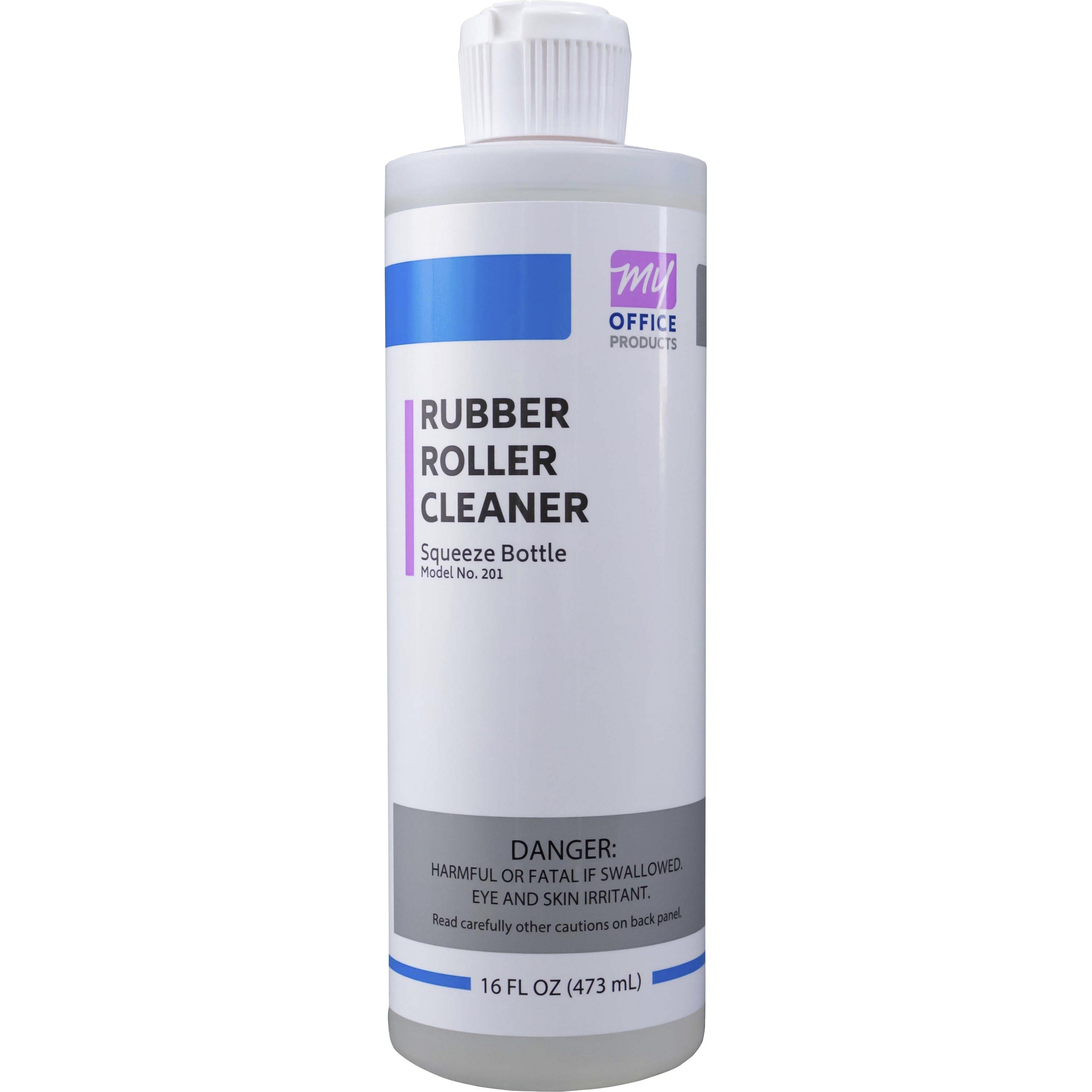 my-office-products-rubber-roller-cleaner-for-printer-roller-folder-burster-16-fl-ozsqueeze-bottle-1-each-white_pre201 - 1