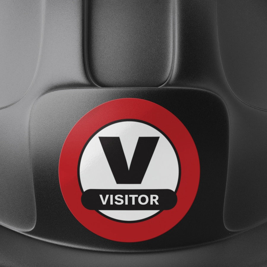 Avery Printable Hard Hat/Helmet Vinyl Stickers - Round Shape - Full-Bleed Design - Printable, Water Proof, Fade Resistant, UV Coated, Permanent Adhesive, Water Resistant, Durable, Chemical Resistant, Abrasion Resistant - 2" Diameter - White - Vi - 6