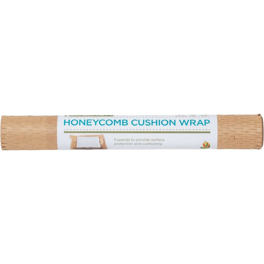 duck-brand-flourish-honeycomb-cushion-wrap-13-width-x-1850-length-interfolded-easy-tear-interlocking-brown-6each_duc287489 - 2