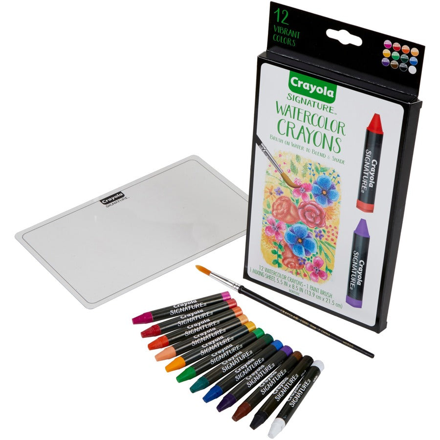 crayola-signature-premium-watercolor-crayons-assorted_cyo533500 - 5