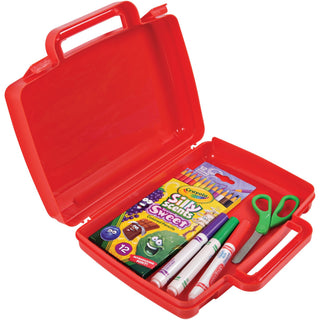 Little Artist Antimicrobial Storage Case, Red