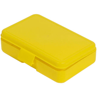 deflecto-antimicrobial-pencil-box-yellow-external-dimensions-54-width-x-8-depth-x-2-height-snap-closure-plastic-yellow-for-pencil-marker-supplies_def39504yel - 2
