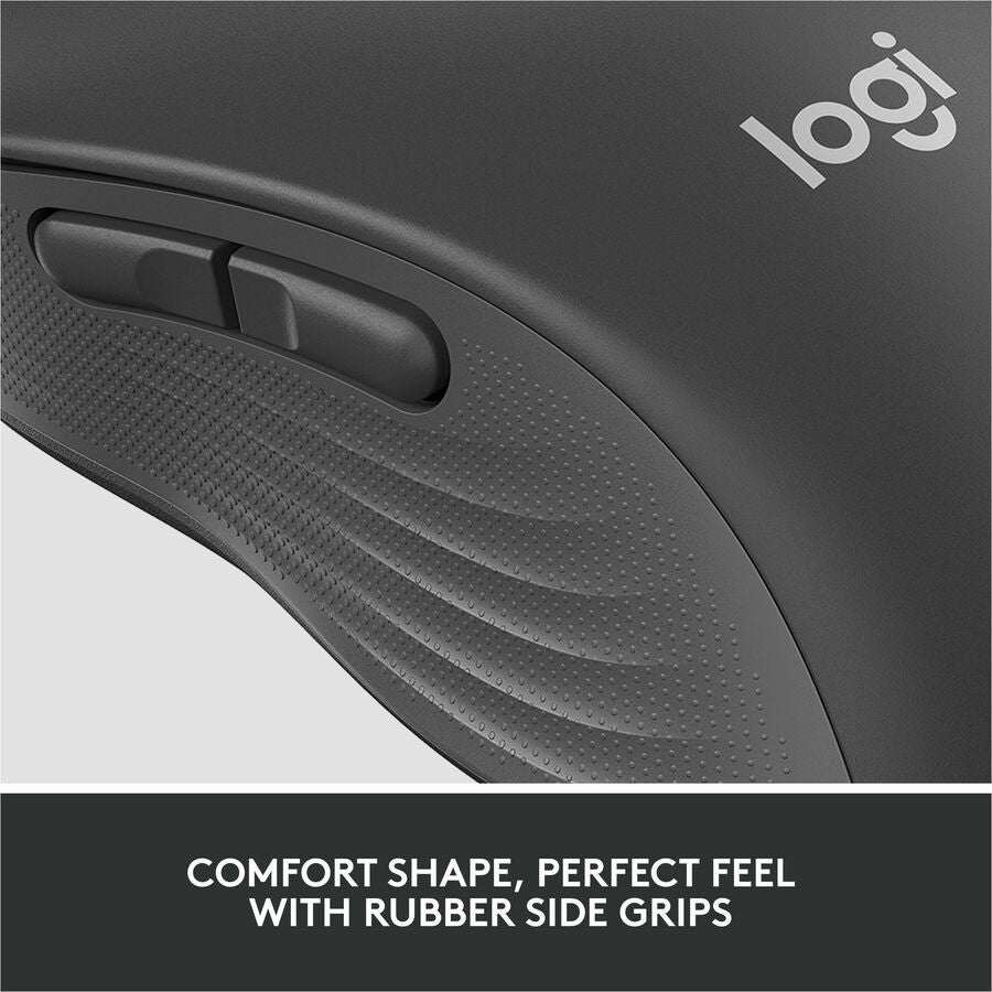 Signature M650 for Business Wireless Mouse, Medium, 2.4 GHz Frequency, 33 ft Wireless Range, Right Hand Use, Graphite