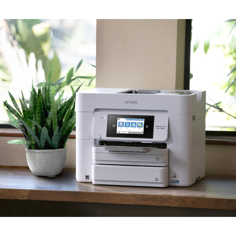 WorkForce Pro WF-C4810 Color Multifunction Printer, Copy/Fax/Print/Scan