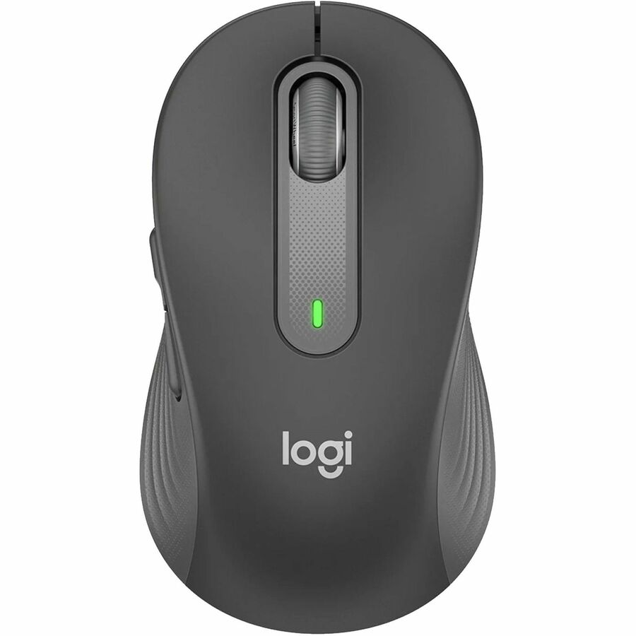 Signature M650 for Business Wireless Mouse, Large, 2.4 GHz Frequency, 33 ft Wireless Range, Right Hand Use, Graphite