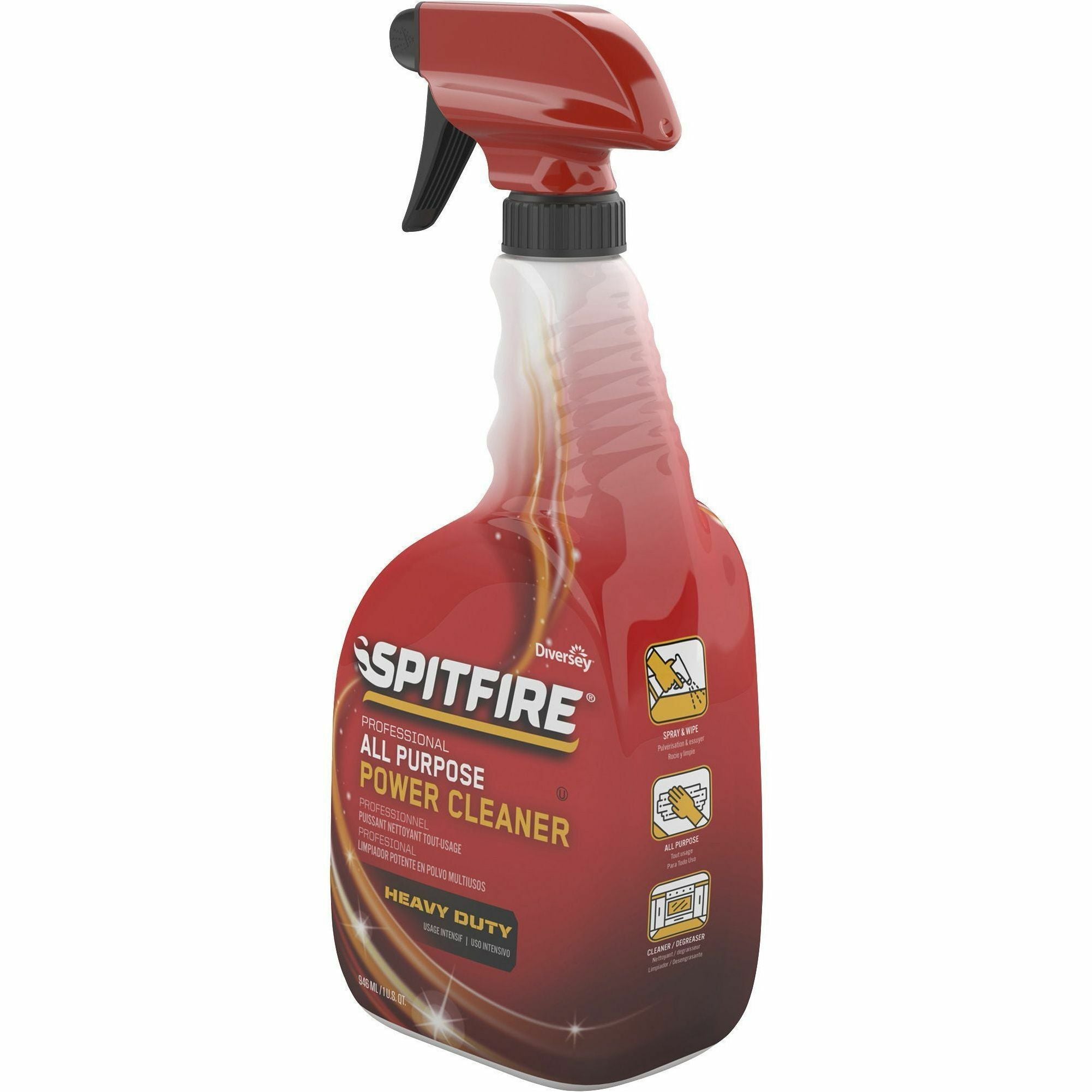 diversey-spitfire-power-cleaner-ready-to-use-32-fl-oz-1-quart-fresh-scentspray-bottle-8-carton-heavy-duty-red_dvocbd540014 - 2