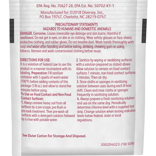 Sani-Sure Multi-Surface Sanitizer - 0.13 oz (0.01 lb) - Chlorine Scent - 100 / Carton - Odorless - Yellow