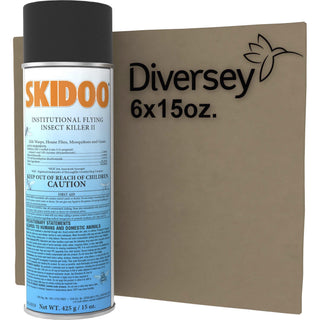 Skidoo Institutional Flying Insect Killer, 15 oz Aerosol Spray, 6/Carton