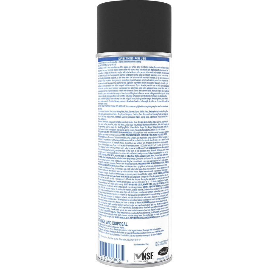 Skidoo Institutional Flying Insect Killer, 15 oz Aerosol Spray, 6/Carton