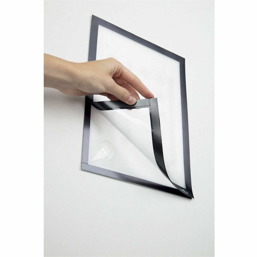 DURABLE DuraFrame Wallpaper - 8.50" x 11" Frame Size - Wall Mountable - Horizontal, Vertical - Sturdy, Anti-glare - 1 Each - White