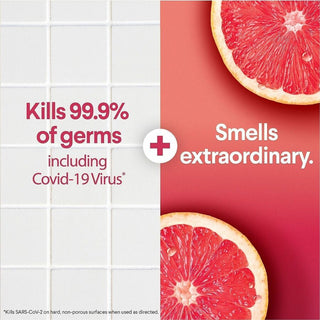 Clorox Scentiva Wipes, Bleach Free Cleaning Wipes - Ready-To-Use - Tahitian Grapefruit Splash Scent - 75 / Tub - 1 Each - Bleach-free, Disinfectant, Deodorize - White
