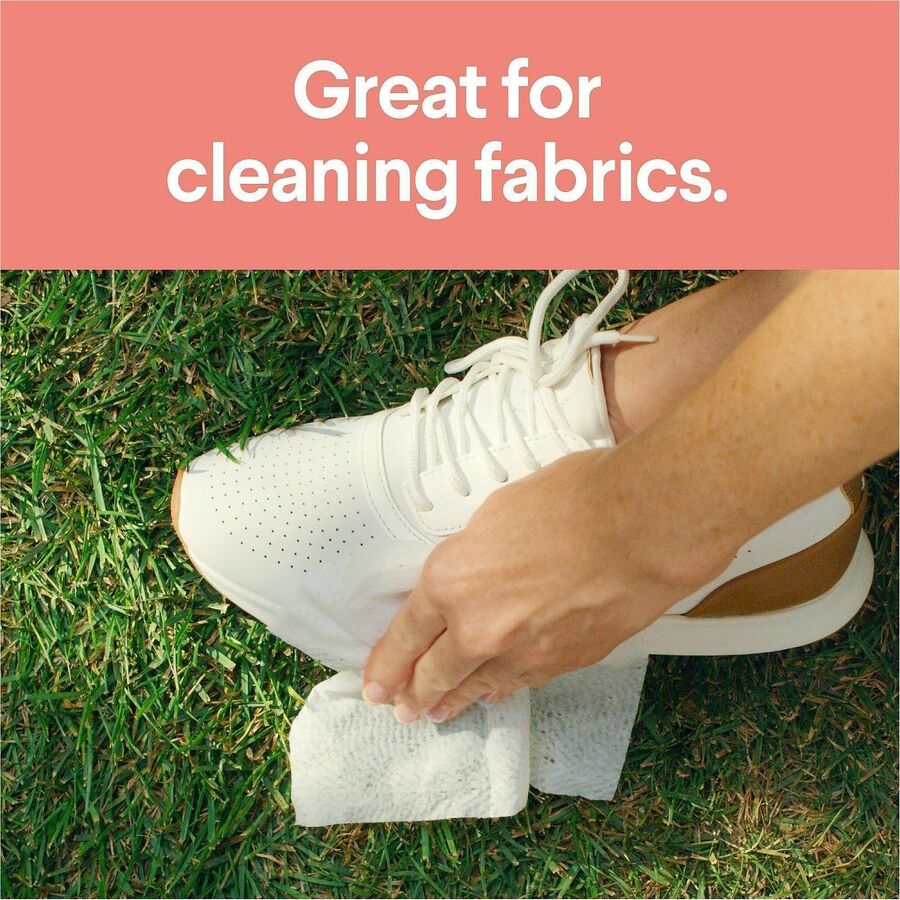 Clorox Scentiva Wipes, Bleach Free Cleaning Wipes - Ready-To-Use - Tahitian Grapefruit Splash Scent - 75 / Tub - 1 Each - Bleach-free, Disinfectant, Deodorize - White