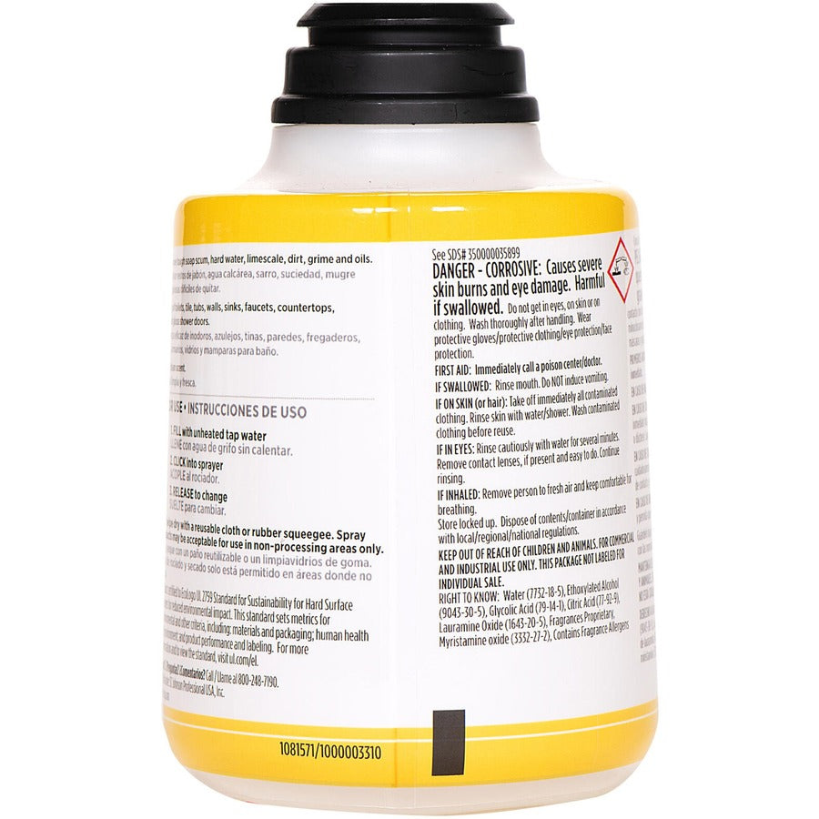 TruShot 2.0 Restroom Cleaner, Clean Fresh Scent, 10 oz Cartridge, 4/Carton