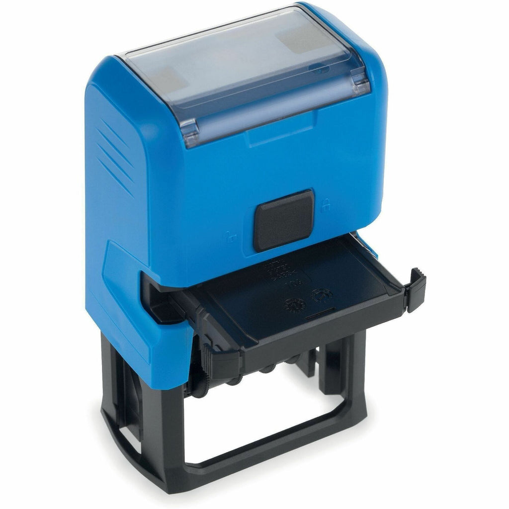 Trodat Do-it-Yourself Date Stamp - Date Stamp - 2 Characters/Line - 1" Impression Width x 1.63" Impression Length - 10000 Impression(s) - Assorted - Recycled - 1 Each