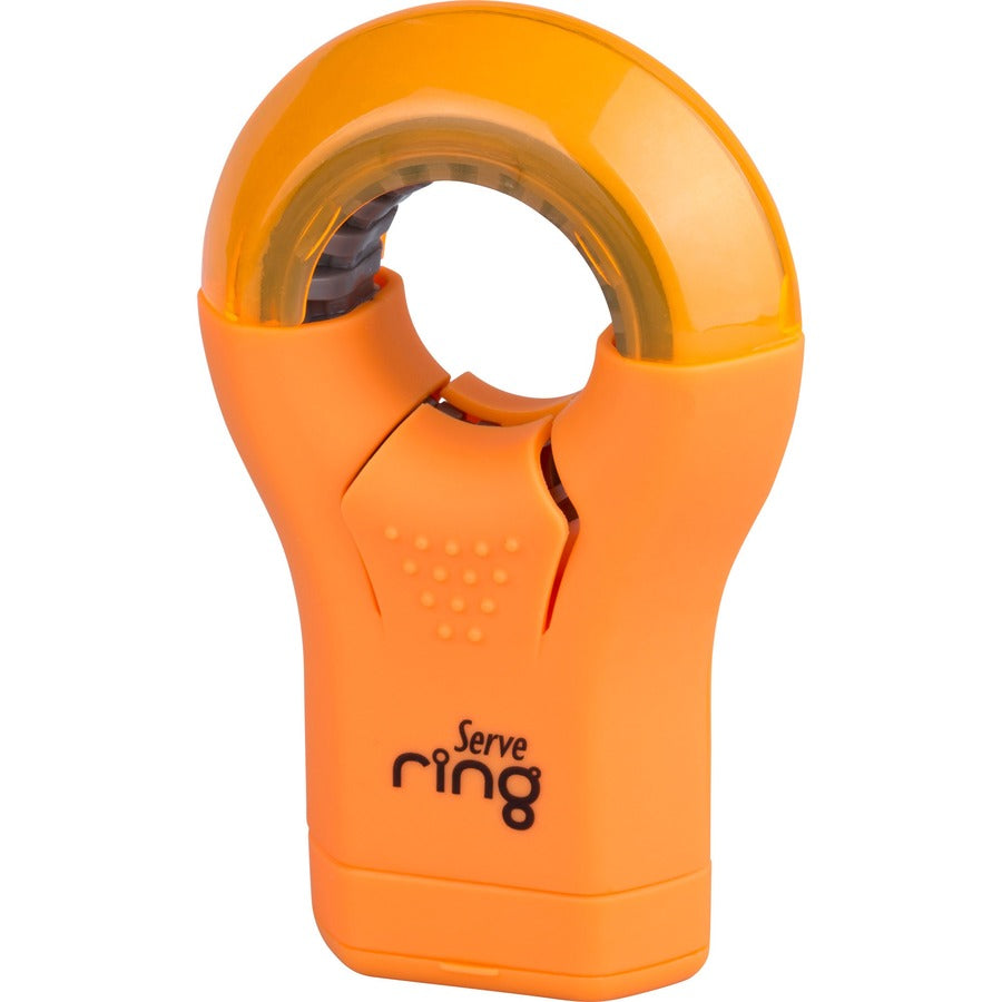 Serve Ring Eraser & Sharpener - Plastic - Multicolor - 1 Each