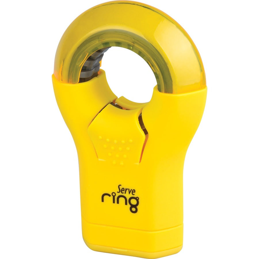 Serve Ring Eraser & Sharpener - Plastic - Multicolor - 1 Each