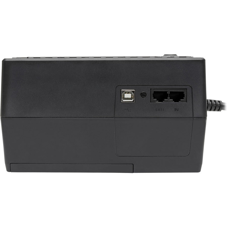 Internet Office Ultra-Compact Desktop Standby UPS, 10 Outlets, 550 VA, 420 J