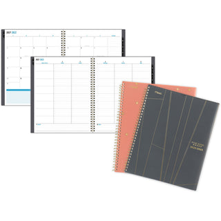 Five Star Style Planner - Large Size - Academic - Weekly, Monthly - 12 Month - July - June - 1 Week, 1 Month Double Page Layout - 11" x 8 1/2" Sheet Size - Wire Bound - Multi - Durable Cover, Dated Planning Page, Tabbed, Reference Calendar, Unruled D - 1