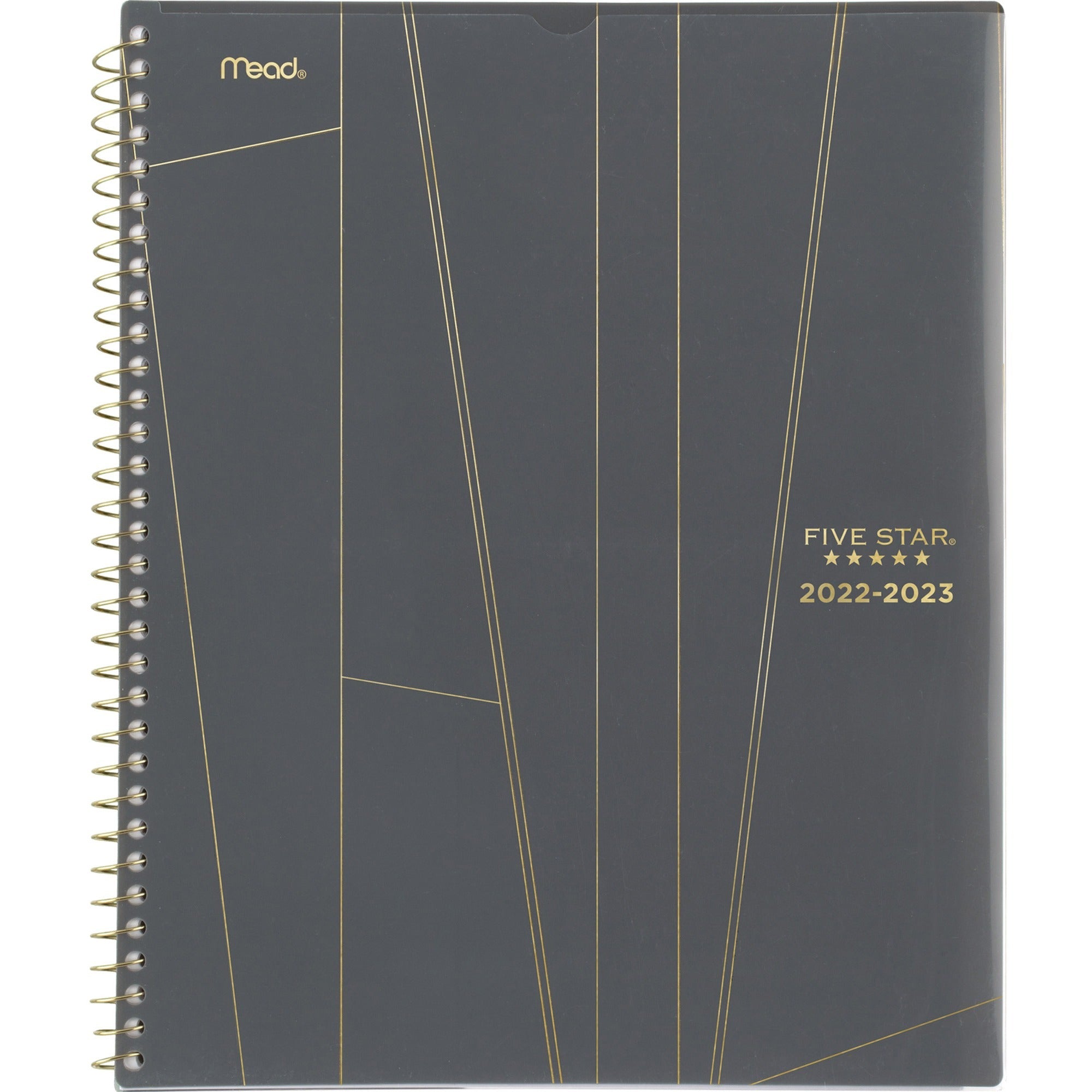 Five Star Style Planner - Large Size - Academic - Weekly, Monthly - 12 Month - July - June - 1 Week, 1 Month Double Page Layout - 11" x 8 1/2" Sheet Size - Wire Bound - Multi - Durable Cover, Dated Planning Page, Tabbed, Reference Calendar, Unruled D - 2