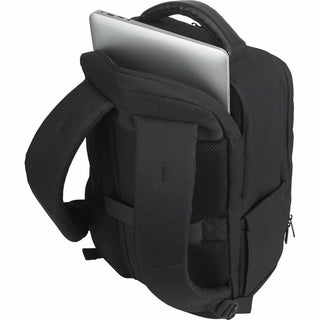 bugatti Carrying Case (Backpack) for 15.6" Notebook - Black - Damage Resistant - Polyester Body - Shoulder Strap, Handle - 16.8" Height x 11.8" Width x 7.3" Depth - 1 Each