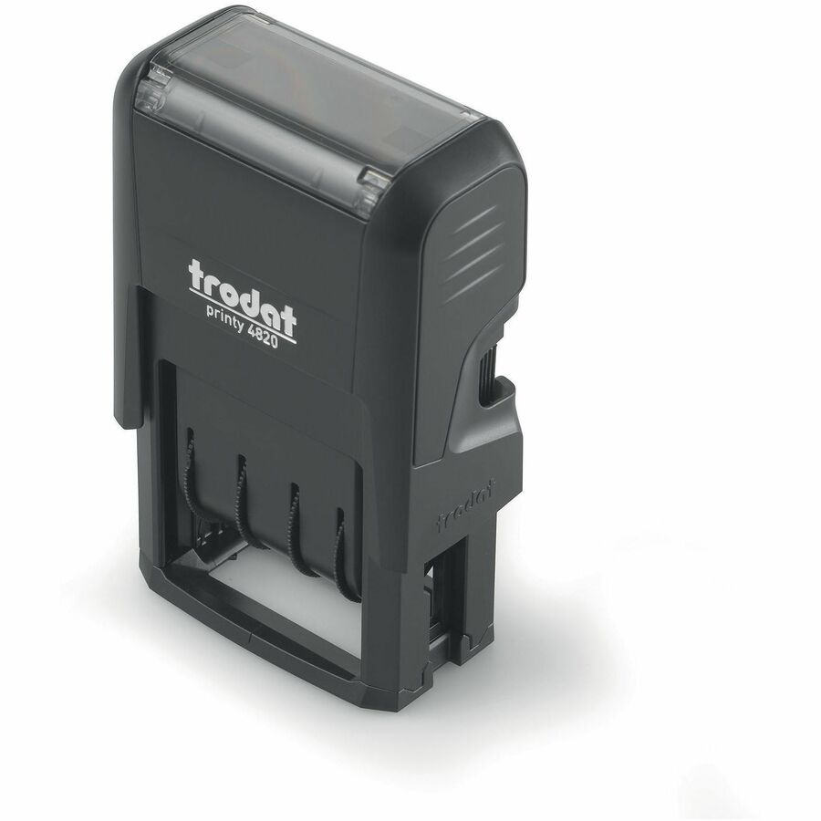 Printy Economy Date Stamp, Self-Inking, 1.63" x 0.38", Black