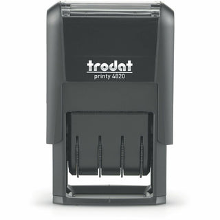 Printy Economy Date Stamp, Self-Inking, 1.63" x 0.38", Black
