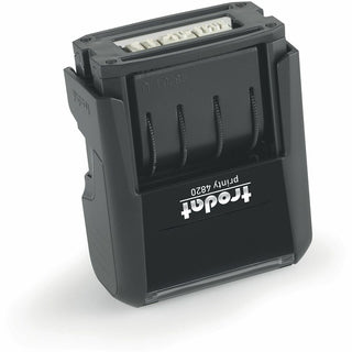 Printy Economy Date Stamp, Self-Inking, 1.63" x 0.38", Black