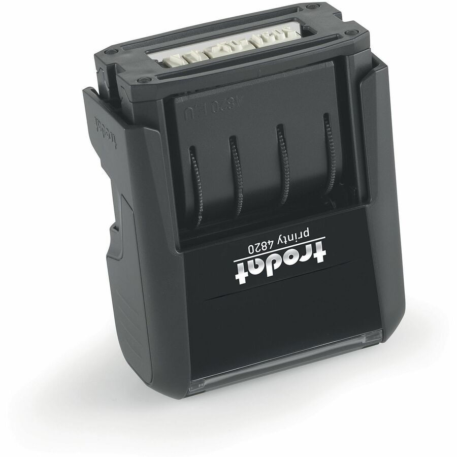 Printy Economy Date Stamp, Self-Inking, 1.63" x 0.38", Black