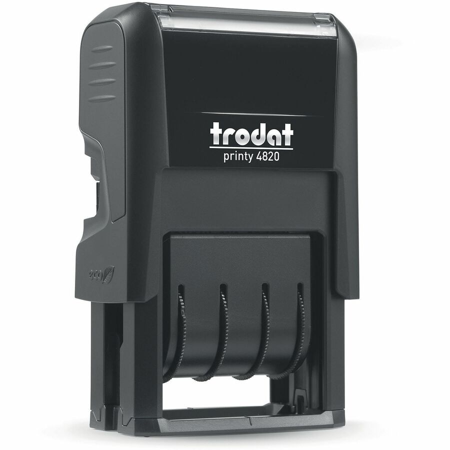 Printy Economy Date Stamp, Self-Inking, 1.63" x 0.38", Black