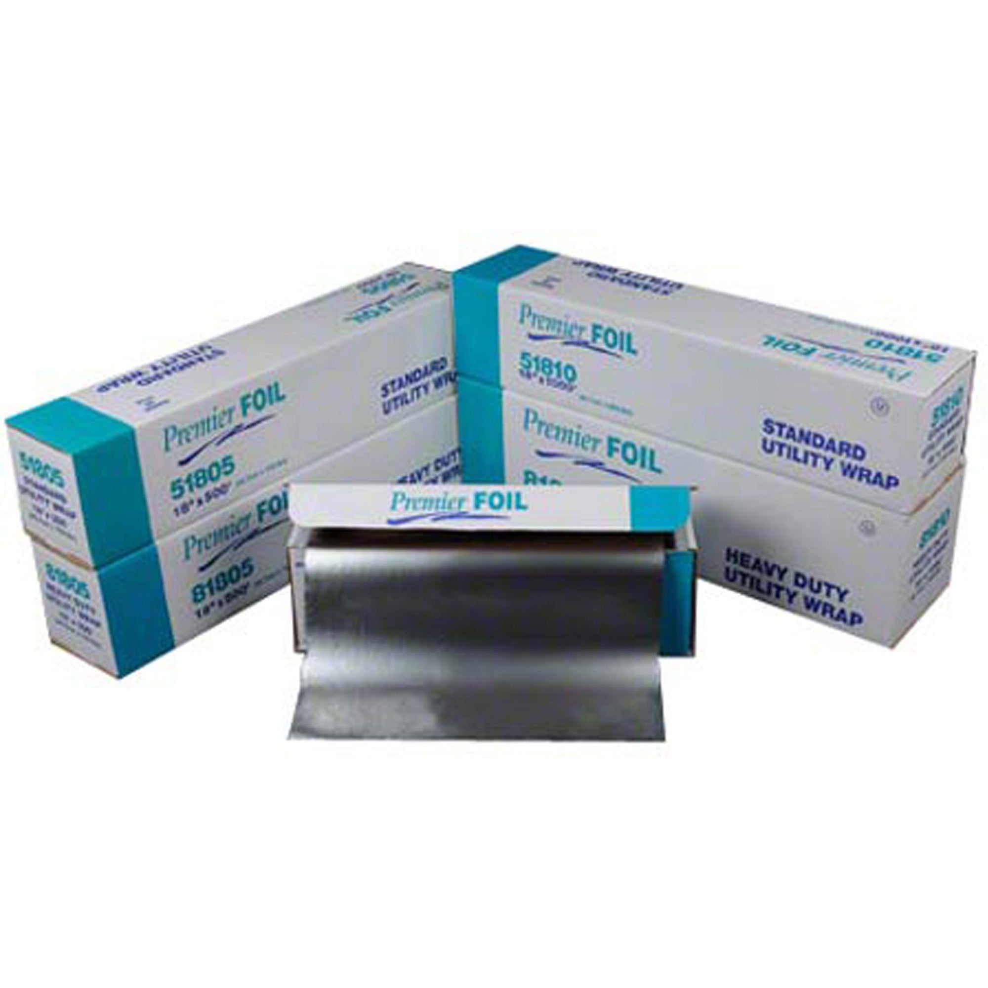 Ocala Southeastern Smart Aluminum Foil Roll - 18" Width x 1000 ft Length - Moisture Resistant, Easy to Use - Aluminum Foil - Silver - 1 / Carton