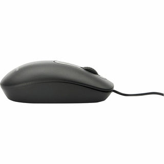 Verbatim Wired Keyboard and Mouse - USB Cable Keyboard - USB Mouse - 1000 dpi - Multimedia Hot Key(s) - Symmetrical - Compatible with Linux, Windows, ChromeOS, Mac, PC, Mac OS