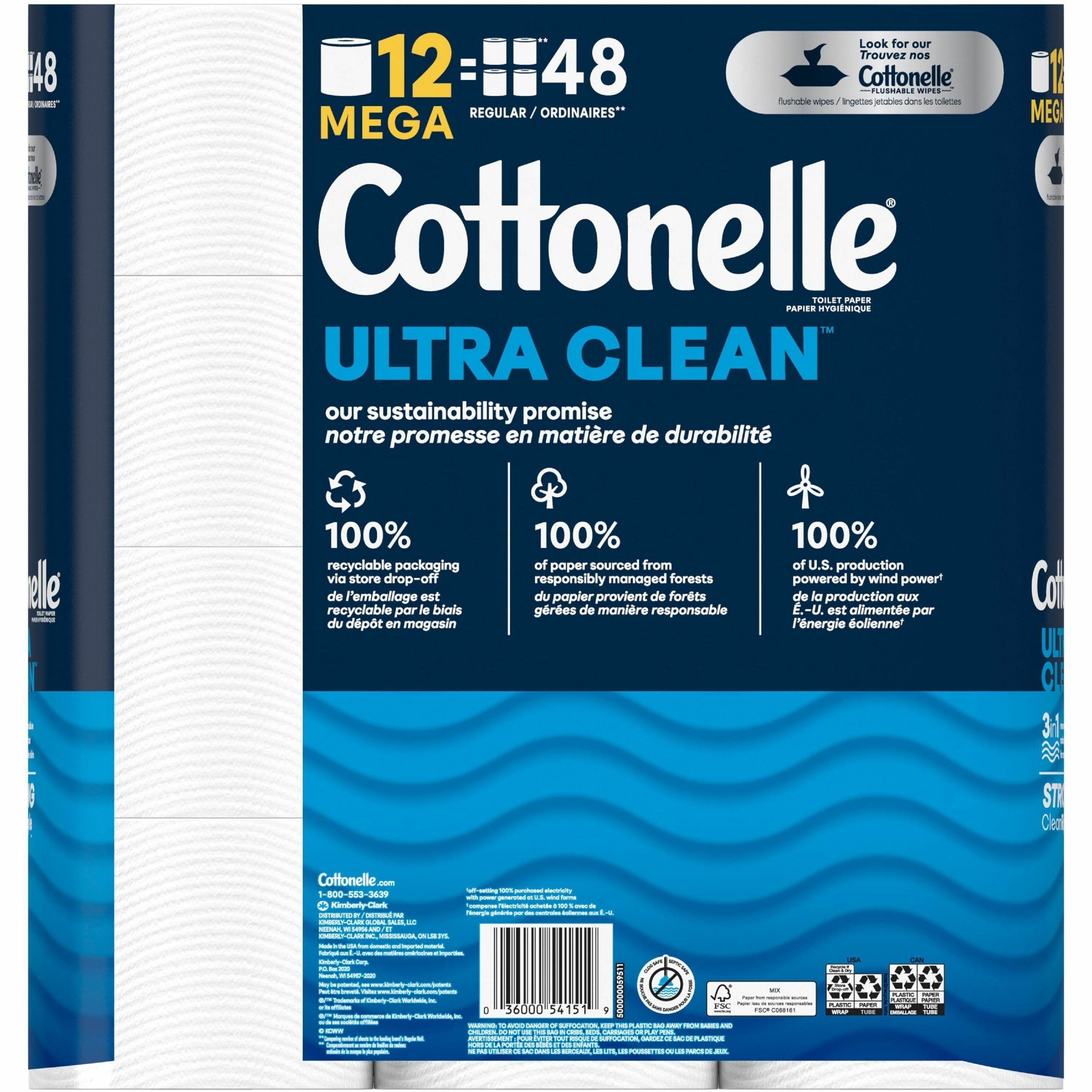 cottonelle-cleancare-bath-tissue-312-sheets-roll-white-fiber-strong-thick-soft-sewer-safe-septic-safe-flushable-clog-safe-hypoallergenic-biodegradable-textured-for-bathroom-toilet-12-rolls-per-pack-4-carton_kcc54151ct - 3