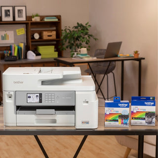 MFC-J5855DW INKvestment Tank All-in-One Color Inkjet Printer, Copy/Fax/Print/Scan