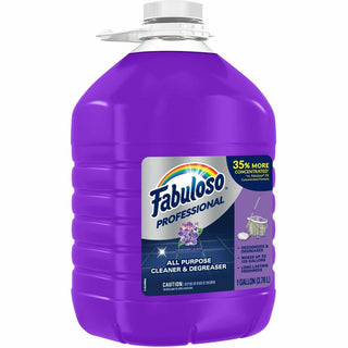 Fabuloso All-Purpose Cleaner - 128 fl oz (4 quart) - Lavender, Fresh ScentBottle - 4 / Carton - Long Lasting, pH Neutral, Rinse-free, Deodorize, Easy to Use, Residue-free - Purple