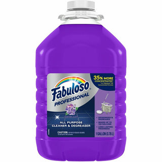 Fabuloso All-Purpose Cleaner - 128 fl oz (4 quart) - Lavender, Fresh ScentBottle - 4 / Carton - Long Lasting, pH Neutral, Rinse-free, Deodorize, Easy to Use, Residue-free - Purple