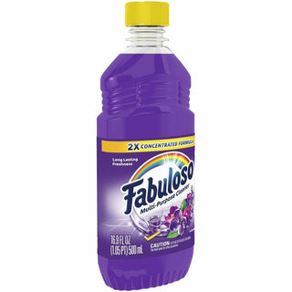 Fabuloso All-Purpose Cleaner - 16.9 fl oz (0.5 quart) - Lavender Scent - 24 / Carton - Residue-free, pH Neutral, Rinse-free, Long Lasting - Lavender