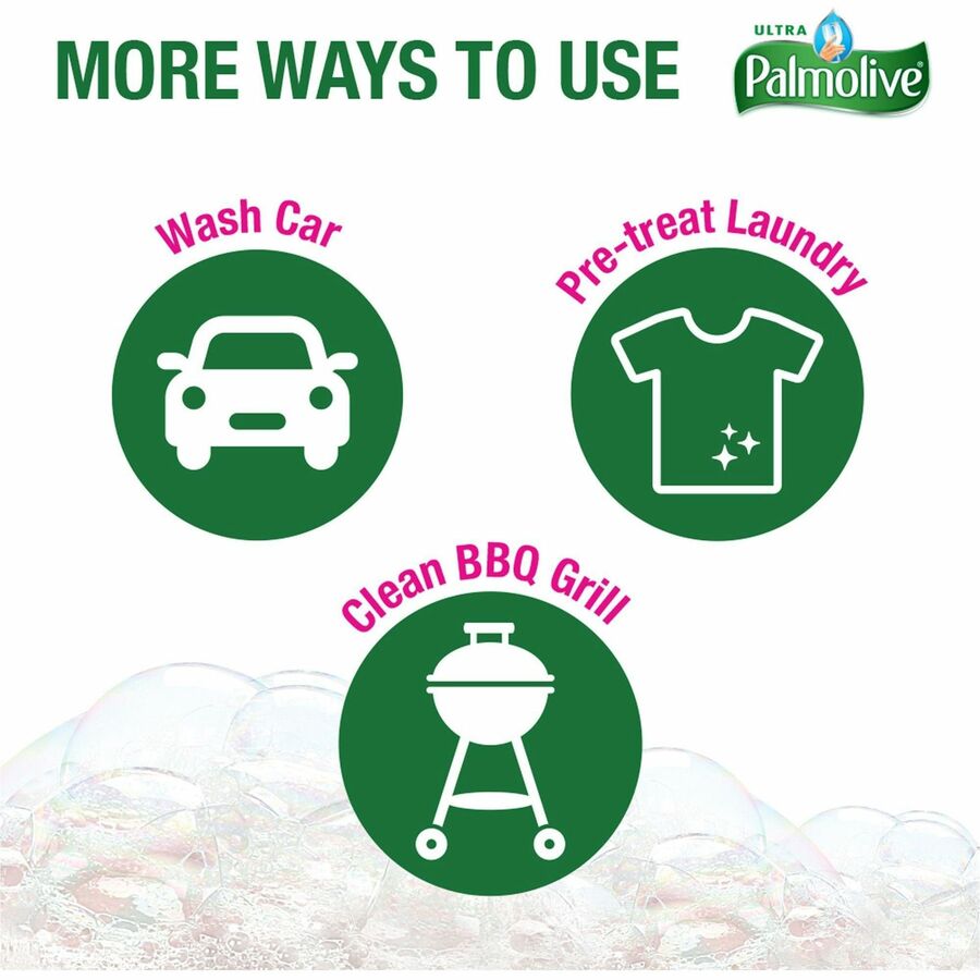 Palmolive Original Ultra Liquid Dish Soap - 20 fl oz (0.6 quart) - 9 / Carton - Biodegradable, Phosphate-free, Paraben-free, Eco-friendly - Green