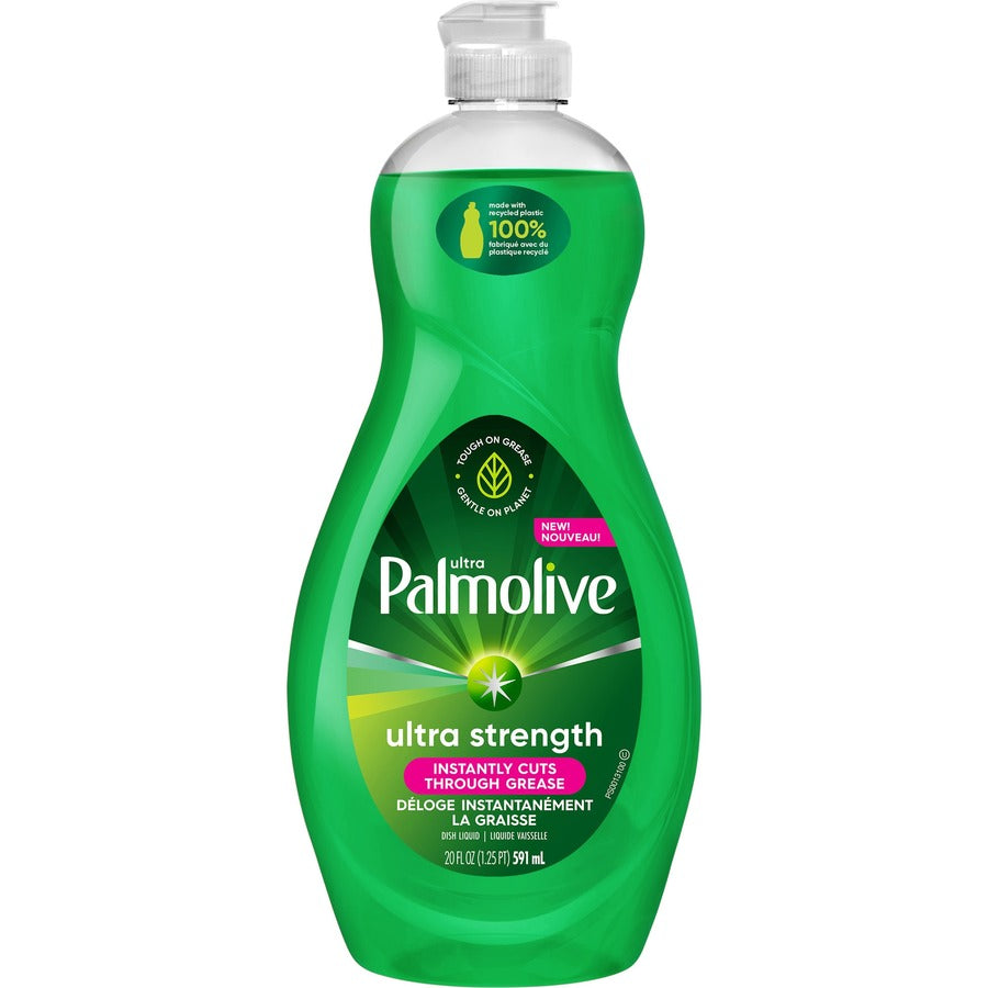 Palmolive Original Ultra Liquid Dish Soap - 20 fl oz (0.6 quart) - 9 / Carton - Biodegradable, Phosphate-free, Paraben-free, Eco-friendly - Green