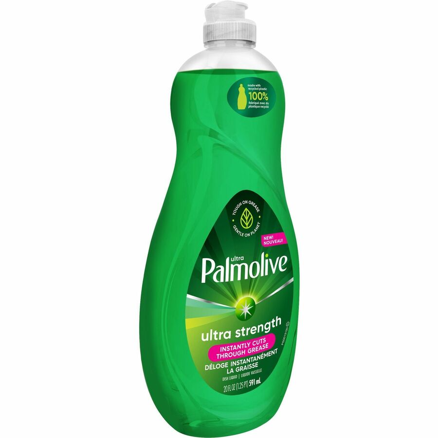 Palmolive Original Ultra Liquid Dish Soap - 20 fl oz (0.6 quart) - 9 / Carton - Biodegradable, Phosphate-free, Paraben-free, Eco-friendly - Green