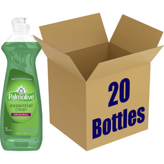 Palmolive Original Dish Liquid - 12.6 fl oz (0.4 quart) - 20 / Carton - Phosphate-free, pH Balanced, Long Lasting - Green