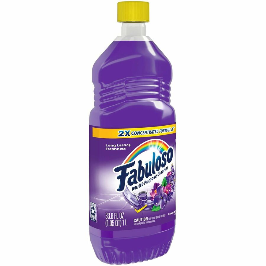 Fabuloso All-Purpose Cleaner - 33.8 fl oz (1.1 quart) - Lavender Scent - 1 Each - Rinse-free, Residue-free, Long Lasting - Lavender