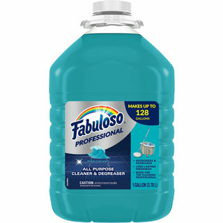Fabuloso Ocean Multi-use Cleaner - Concentrate - 128 fl oz (4 quart) - Ocean Cool, Pleasant Scent - 4 / Carton - Long Lasting, pH Neutral, pH Balanced, Easy to Use, Rinse-free - Blue