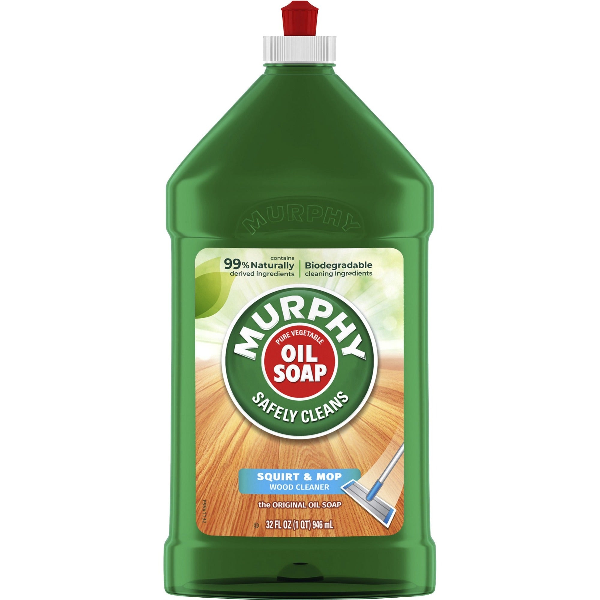 Murphy Squirt/Mop Floor Cleaner - Ready-To-Use - 32 fl oz (1 quart) - 1 Each - Phosphate-free, Ammonia-free, Bleach-free - Tan - 1