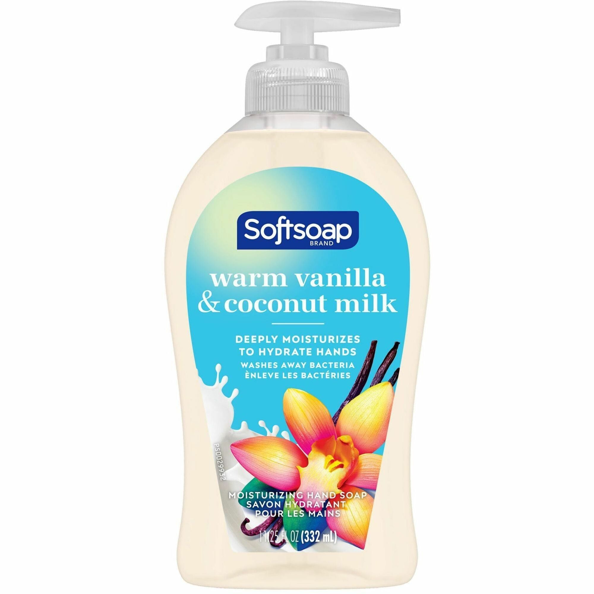 softsoap-warm-vanilla-hand-soap-warm-vanilla-&-coconut-milk-scentfor-113-fl-oz-3327-ml-pump-bottle-dispenser-bacteria-remover-dirt-remover-hand-skin-moisturizing-white-refillable-recyclable-paraben-free-phthalate-free-biodeg_cpcus07059a - 1