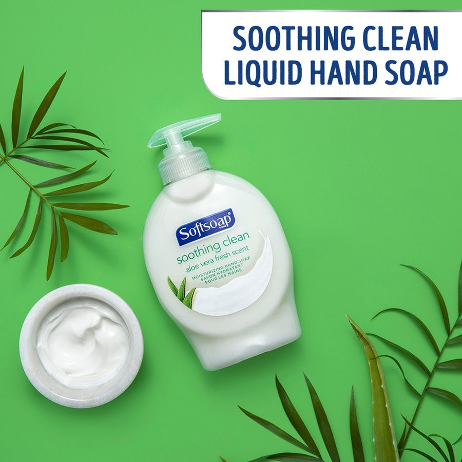 Softsoap Soothing Liquid Hand Soap Pump - 8